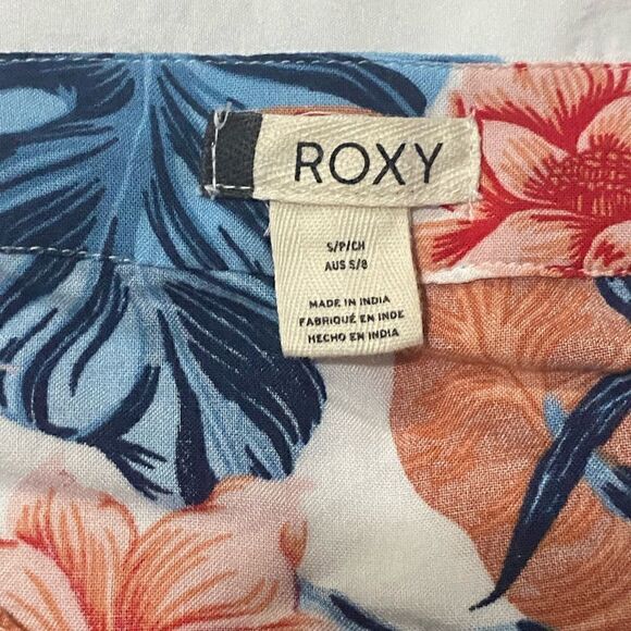Roxy Hawiian Floral Print Halo Wrap Skirt Size Small - Picture 10 of 10